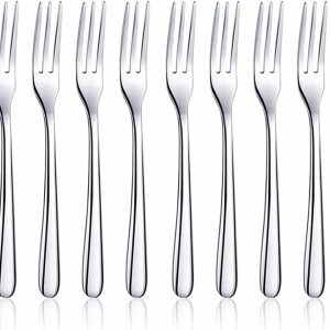 Stainless steel fruit fork