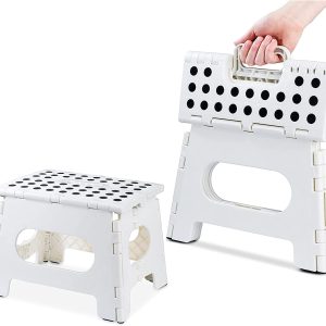 Plastic folding stool