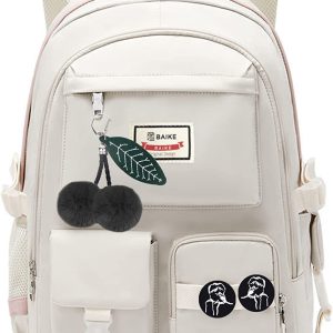Chemical fiber schoolbag