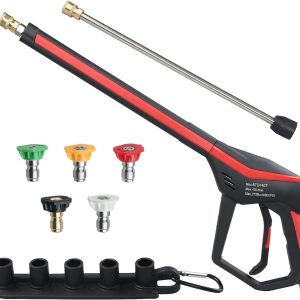 High-pressure cleaning gun