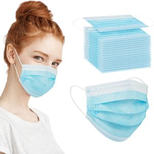 Non-medical three-layer disposable protective mask