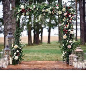 Chemical fiber flower