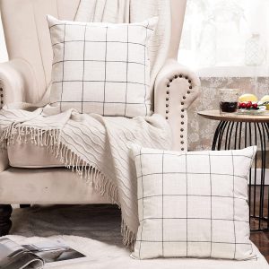 Chemical fiber pillow cover