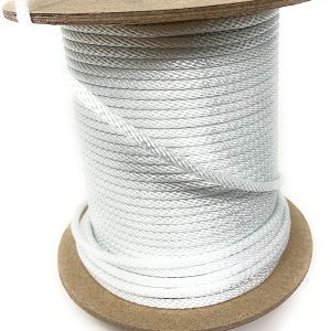 Chemical fiber binding rope
