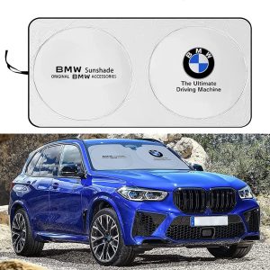 Plastic car sunshade