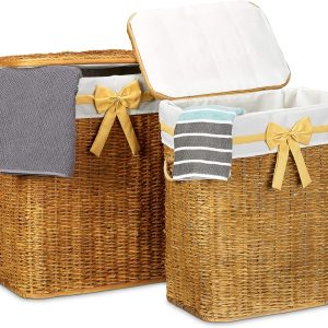 Chemical fiber storage basket