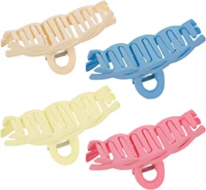 Plastic hair clip