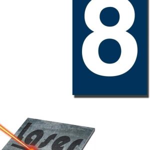 Plastic house number