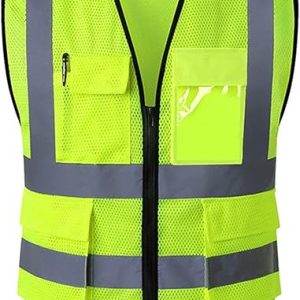 Chemical fiber reflective vest